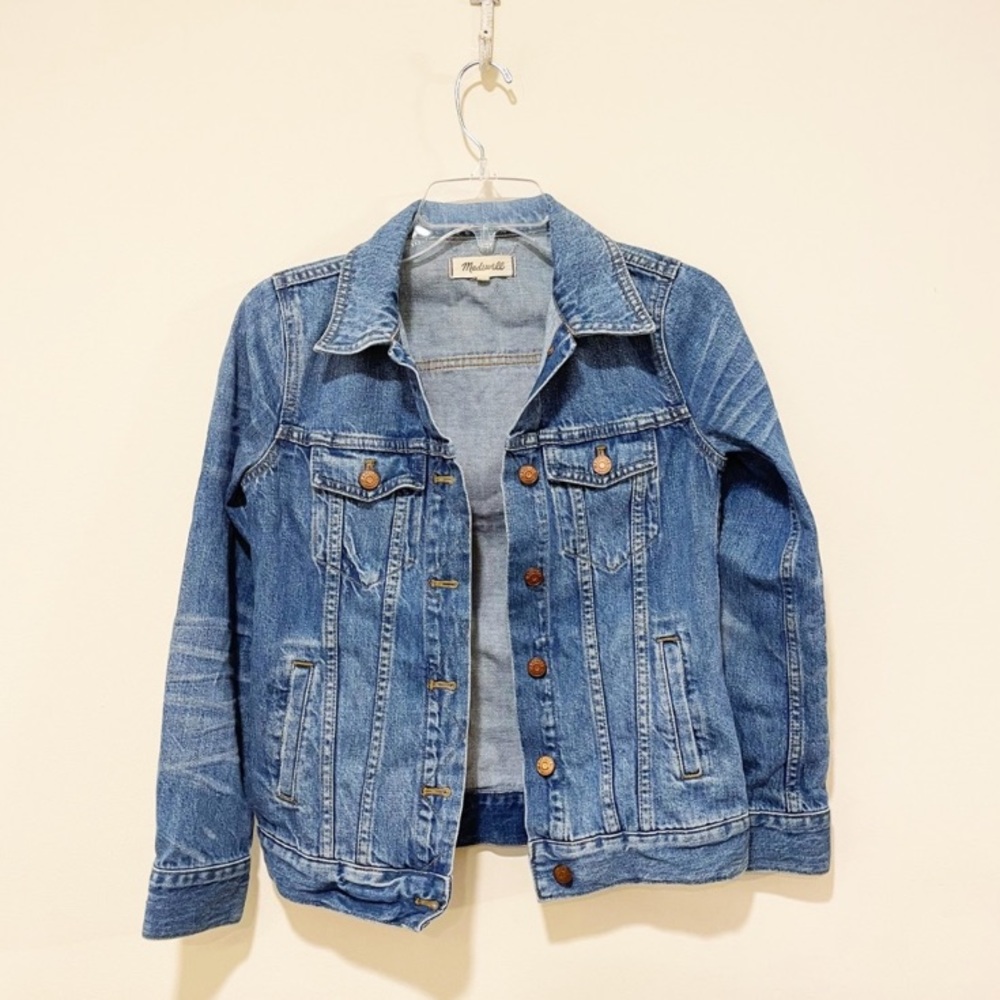 Madewell Medium Wash Denim Jacket